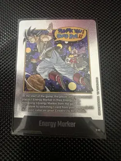 Bandai Dragon Ball Super Goku Energy Marker E-90 Regular English Card - Image 1