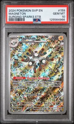 Magneton 159 Sv: Scarlet & Violet Promo Cards Holo PSA 10 - Image 1