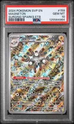 Magneton 159 Sv: Scarlet & Violet Promo Cards Holo PSA 10 - Image 4
