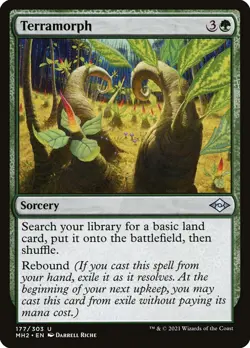 4x Terramorph - NM - Modern Horizons 2 - SPARROW MAGIC mtg - Image 1