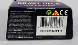 B-132 2019 MAGIC THE GATHERING BRAWL DECK FAERIE SCHEMES - SEALED - Image 5