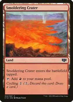 Smoldering Crater Commander 2014 Light Play MTG Magic DNA GAMES - Image 1