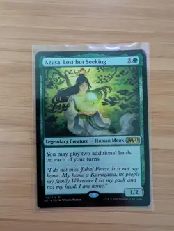 Azusa, Lost but Seeking Core Set 2021 Foil - Image 1