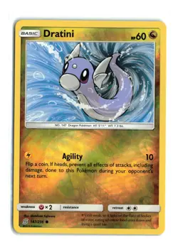 DRATINI 147/236 COSMIC ECLIPSE REVERSE HOLO POKEMON TCG NM-LP - Image 1