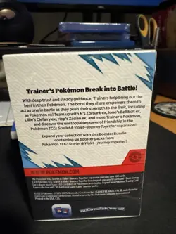 Pokemon TCG: Scarlet Violet Journey Together Booster Bundle Factory Sealed - Image 2