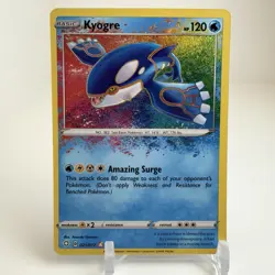 Pokemon TCG Kyogre Shining Fates 021/072 Holo Amazing Rare NM - Image 1