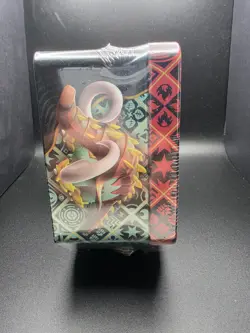 Pokemon Paldean Fates Shiny Charizard EX Tin Factory Sealed - Image 3