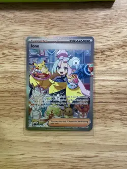 Iono 269/193 Sv02: Paldea Evolved Holo Special Illustration Rare Pokemon TCG - Image 1