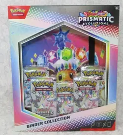 Pokemon TCG: Scarlet & Violet Prismatic Evolutions Binder Collection New Sealed - Image 1