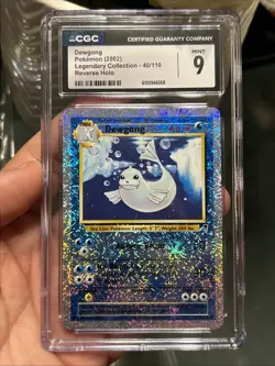 Pokemon TCG Dewgong 2002 Legendary Collection 40/110 Reverse Holo CGC 9 - Image 1