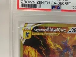Pokemon Origin Forme Dialga VSTAR Crown Zenith Secret Rare Full Art #GG68 PSA 9 - Image 3