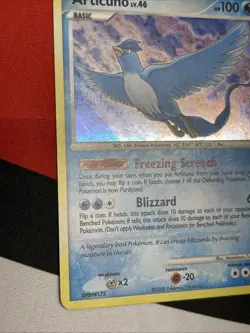 Articuno 1/100 Holo Rare - 2008 Pokemon Majestic Dawn (2🌀Swirls) - Image 4