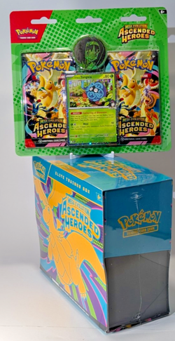 Pokemon TCG Lot of 3 - Ascended Heroes ETB & Erika Blister Collection - Sealed! - Image 5