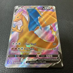 2020 Pokemon Black Star Promo SWSH050 Charizard V SEALED - Image 1