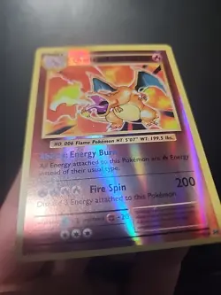2016 Pokemon Charizard 11/108 XY Evolutions Reverse Holo Rare LP see Pictures - Image 4