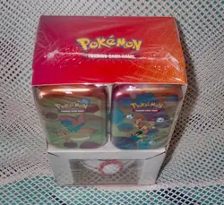 Pokemon Paldean Fates Mini Tins with PokeBall Tin 3-Pack - Image 4