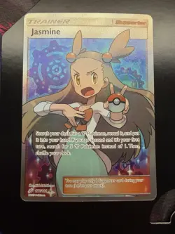 Pokemon TCG Jasmine Trainer 177/181 Team Up Full Art Ultra Rare - Image 1
