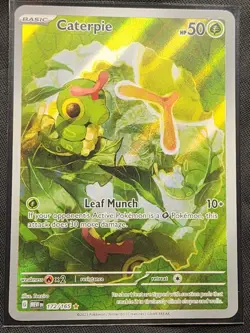 Caterpie 172/165- Illustration Rare- SV 151 Collection- Pokemon TCG - Image 2