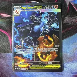 Mega Charizard X EX 125/094 Phantasmal Flames Pokemon TCG Minty 3 - Image 1