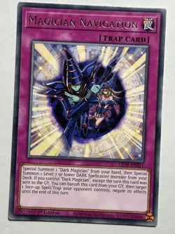 Magician Navigation 1st Ed Rare Legendary Duelists: Magical Hero LED6-EN011 LP - Image 1