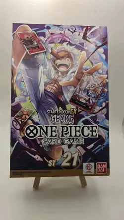 One Piece TCG ST-21 Starter Deck: Ultra Gear 5 Red Monkey.D.Luffy (English) - Image 1
