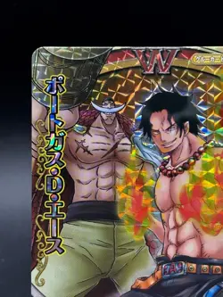 Whitebeard Ace PMK-002-W Foil One Piece BANDAI Tcg Ccg Onepy Berry Match - Image 2
