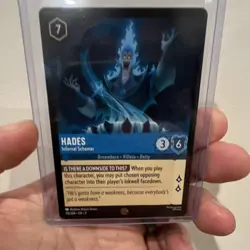 Disney Lorcana Hades Infernal Schemer 151/204- Fabled Legendary - Image 1