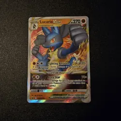 Lucario VSTAR SWSH214 SWSH: Sword & Shield Promo Cards Holo - Image 1