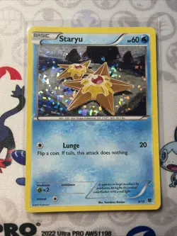 Pokemon Staryu TCG 4/12 McDonalds Promo Holo Card 2014 MP See Photos/Description - Image 1