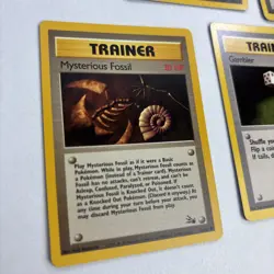 VINTAGE Pokemon lot of 5 TCG Base Set Rare Trainer Card non holo WOTC - Image 5