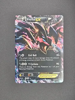 Pokemon TCG Yveltal EX 79/146 XY Base Set Ultra Rare Holo Foil Vintage Card - Image 1
