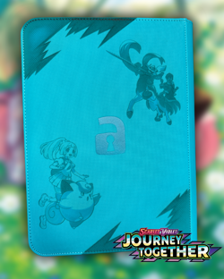 Pokemon Journey Together VaultX Binder (9 Pocket Holds 360 Cards Laser Engraved) - Image 2