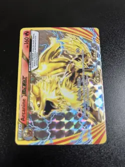 Pokemon Arcanine BREAK Promo Holo XY180 160 HP Card Pokemon TCG Card Stock - Image 1