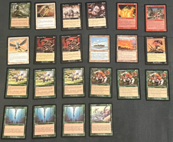 MTG Magic the Gathering 102 card lot from Visions and Urza's Block Expansions - Image 5
