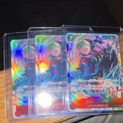 One Piece CCG Card Roronoa Zoro EB04-007 SR Japanese Card Stock Standard Size X3 - Image 1