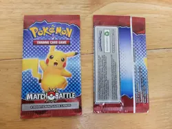 TWO packs of 4 2022 Pokemon Match Battle Cards McDonald's unopened/sealed - Image 1