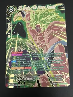 SS Broly Full Power Frenzy BT19-088 SPR Dragon Ball Super Card Game Bandai - Image 1