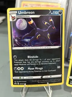 3x Umbreon SWSH129 SWSH: Sword & Shield Promo Cards Holo - Image 2