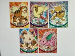 Topps Pokemon Card Lot - X5 Unique Cards - A206 - Image 1