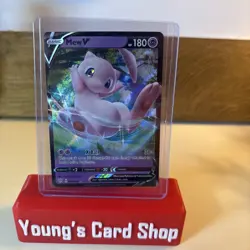Pokemon Darkness Ablaze Mew v Holo Ultra Rare Card 69/189 NM Condition - Image 1