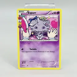 Pokemon Espurr RC14/RC32 Generations: Radiant Collection Regular Card LP - Image 1