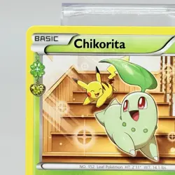 Pokemon Generations Chikorita Radiant Collection RC1/RC32 Common Card NM - Image 2