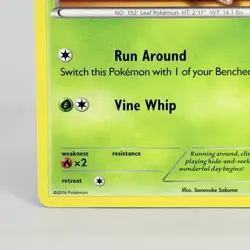 Pokemon Generations Chikorita Radiant Collection RC1/RC32 Common Card NM - Image 5