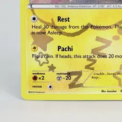 Dedenne RC10-32 Generations Radiant Collection Holo Pokemon Card LP - Image 5