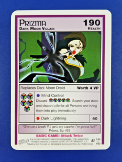 Prizma #145 Rare - Premier Unlimited, Sailor Moon CCG card (2000 Dart) TCG R - Image 1