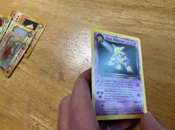 Dark Alakazam - 18/82 - Rare 1st Edition - Team Rocket Pokemon Card MP/HP - Image 3