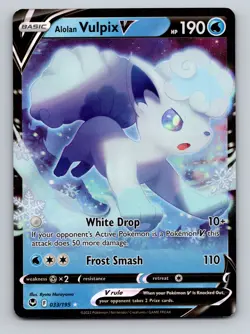 Alolan Vulpix V Miscellaneous Cards & Products #033/195 - Image 1