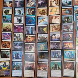 WHITE/BLUE *TOXIC POISON INFECTS* themed COMMANDER MAGIC DECK 100 MTG Cards - Image 3