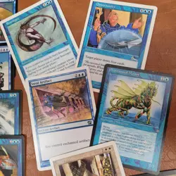 WHITE/BLUE *TOXIC POISON INFECTS* themed COMMANDER MAGIC DECK 100 MTG Cards - Image 4