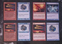 4x Fire and Ice Apocalypse Mtg Magic the Gathering LP - Image 1